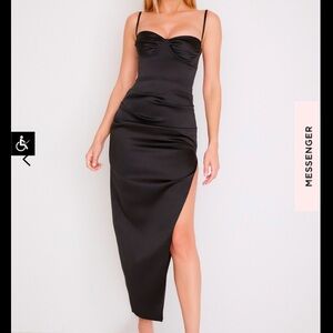 House of CB satin dress